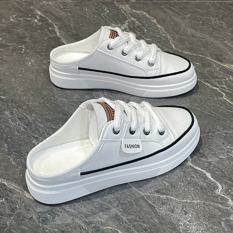 Summer Half-toe Sandals For Women; Breathable And Comfortable Student Shoes; Fashionable Slippers