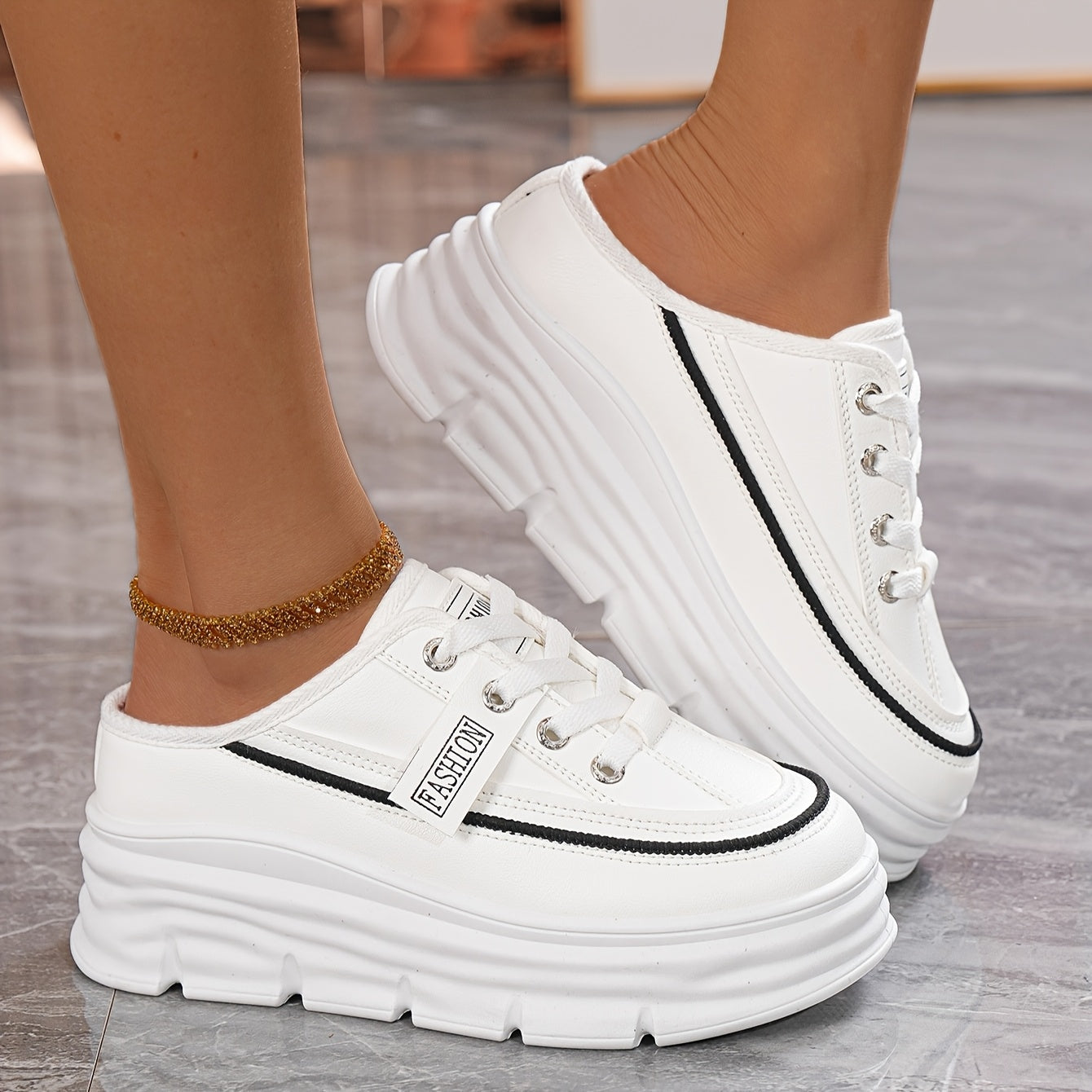 Casual Shoes Slippers Sandals Comfortable Flat Shoes Simple Style Elegant Versatile Student Shoes